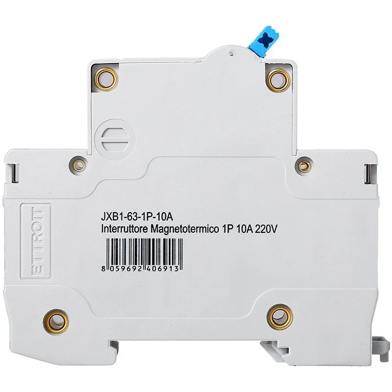 Interruttore Magnetotermico Automatico 1P 10A 6000A 220V Salvavita Stotz Occupa 1 Modulo DIN - Image 3