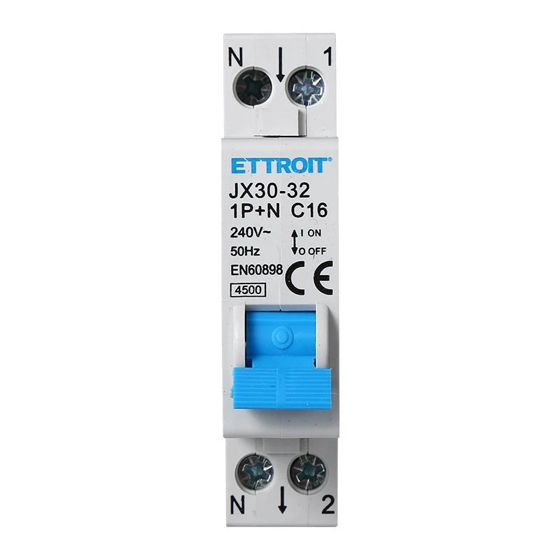 Interruttore Magnetotermico Automatico 1P+N 16A 4500A 220V Salvavita Stotz Occupa 1 Modulo DIN - Image 2