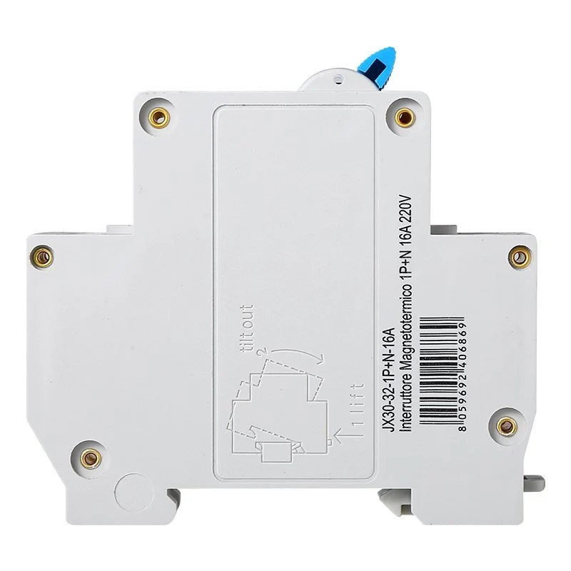 Interruttore Magnetotermico Automatico 1P+N 16A 4500A 220V Salvavita Stotz Occupa 1 Modulo DIN - Image 3