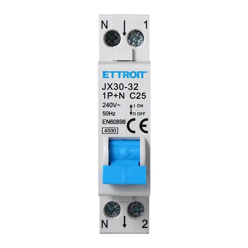 Interruttore Magnetotermico Automatico 1P+N 25A 4500A 220V Salvavita Stotz Occupa 1 Modulo DIN - Image 2