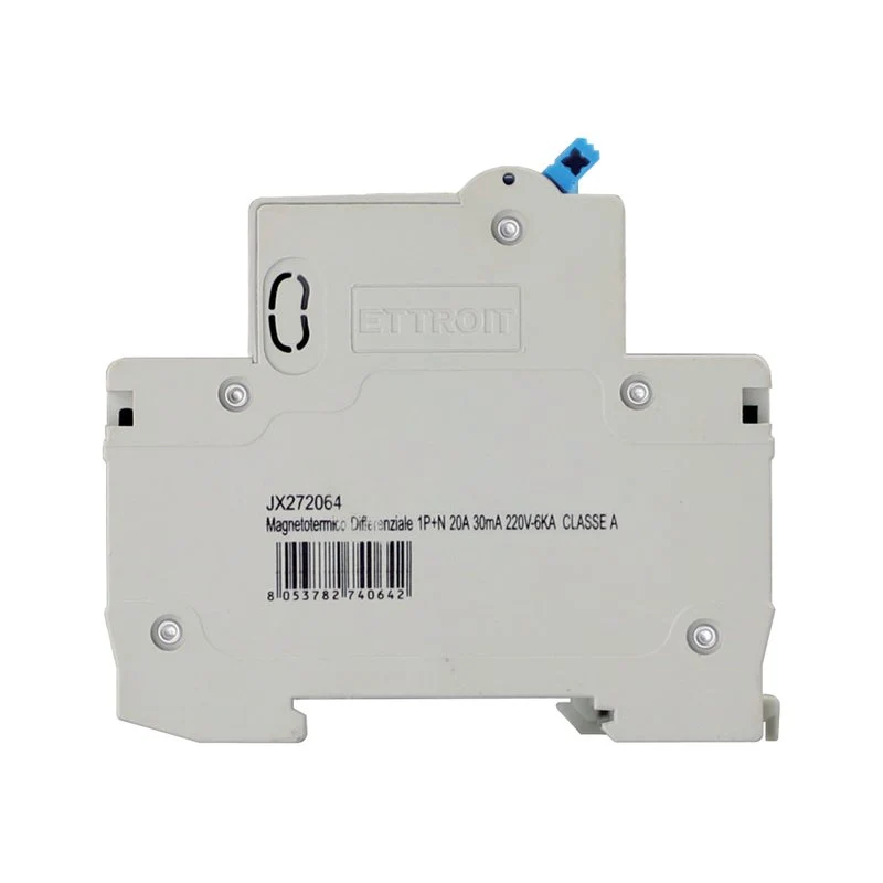 Interruttore Magnetotermico Differenziale Tipo A 1P+N 20A 6KA 30mA 220V Occupa 2 Moduli DIN - Image 3