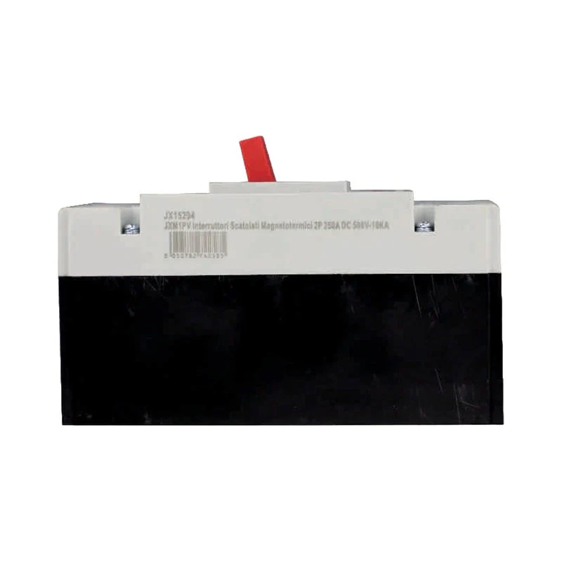 MCCB Interruttori Scatolati Magnetotermici DC Fotovoltaico 2P 10kA 250A DC 500V IP20 IEC60947-2 - Image 2