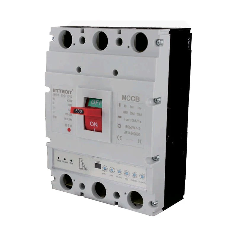 MCCB Interruttori Scatolati Magnetotermici Regolabile 3P  50kA Regolabile 400A-630A AC 400V IP20 IEC60947-2 - Image 3
