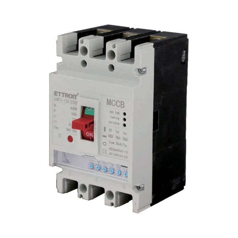 MCCB Interruttori Scatolati Magnetotermici Regolabile 3P  25kA Regolabile 63A-125A AC 400V IP20 IEC60947-2 - Image 3