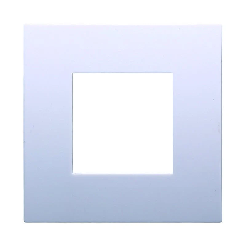 Placca Plastica Serie Venus 2P Colore Bianco Compatibile Con Vimar Arke