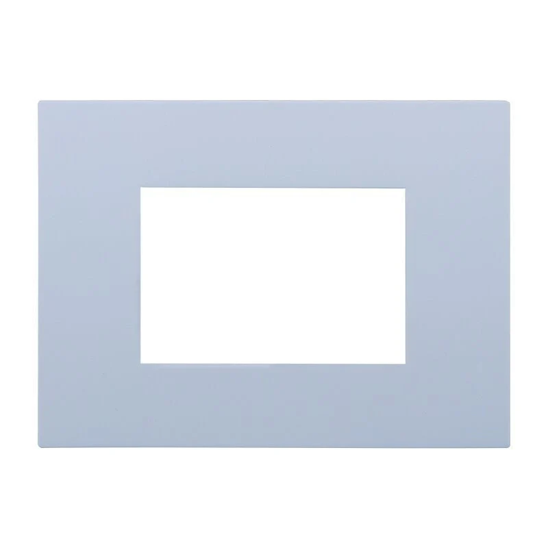 Placca Plastica Serie Venus 3P Colore Bianco Compatibile Con Vimar Arke - Image 3