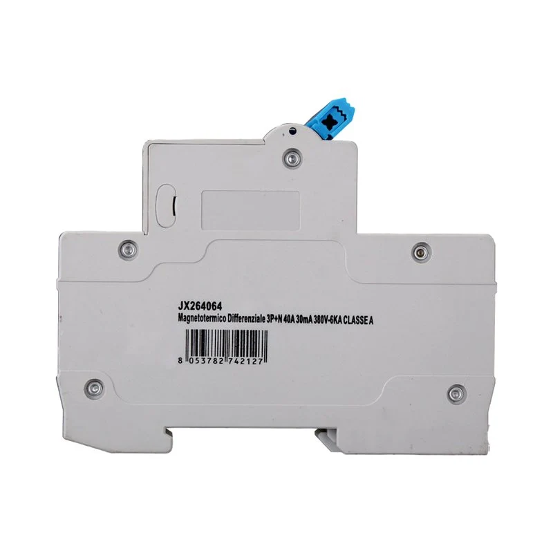 RCBO Interruttore Magnetotermico Differenziale Tipo A Curva C 3P+N 4M 6000A 30mA C40A AC 400V IP20 IEC61009-1 - Image 2