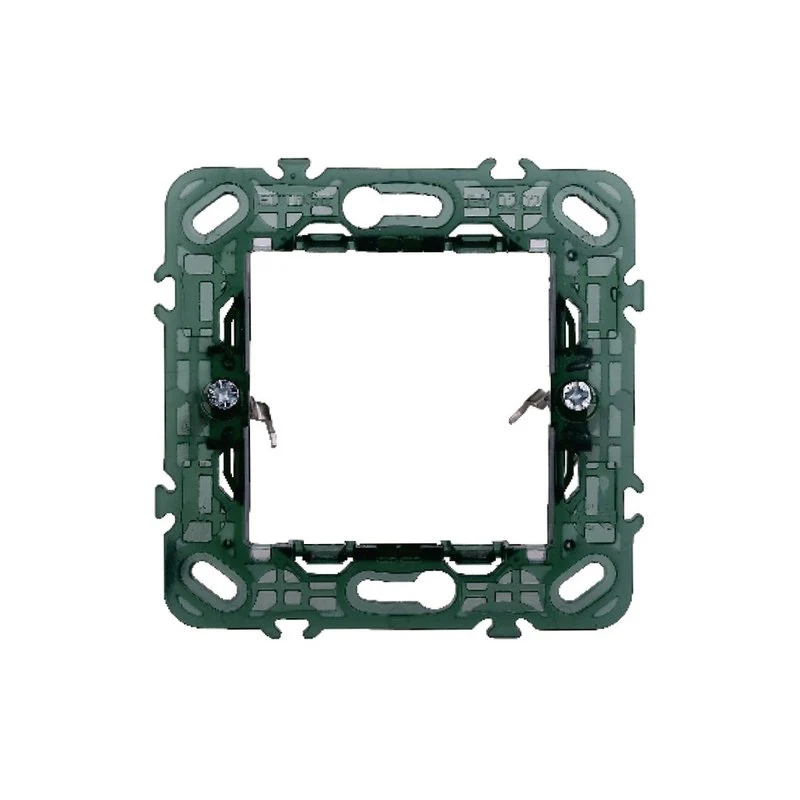 Supporto 2P Serie Starlight 2 Posti Compatibile Con Vimar Plana
