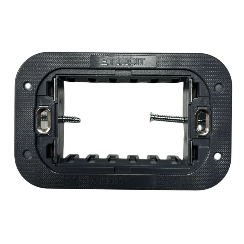 Supporto Slim Sottile 3P Serie Moon 3 Posti Per Scatole 503 Compatibile Con Bticino Axolute Air - Image 3