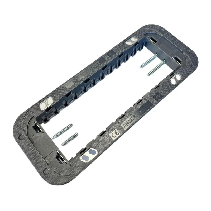 Supporto Slim Sottile 6P Serie Moon 6 Posti Per Scatole 506 Compatibile Con Bticino Axolute Air - Image 2