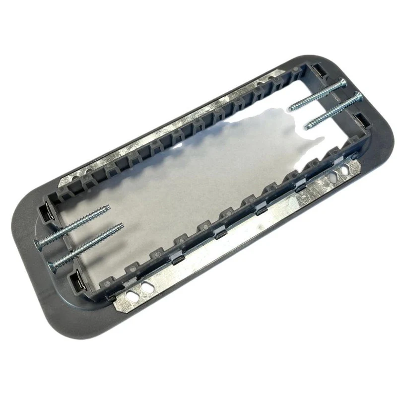 Supporto Slim Sottile 6P Serie Moon 6 Posti Per Scatole 506 Compatibile Con Bticino Axolute Air - Image 3