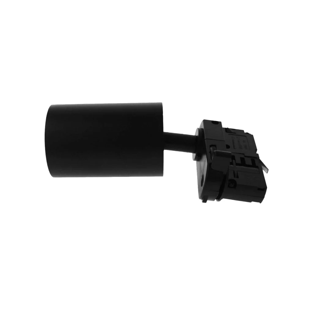 Faretto da binario trifase GU10 orientabile e ruotabile, attacco 4 fili, compatibile con 3 linee di accensione, max 50W, 220V, Nero - Image 3
