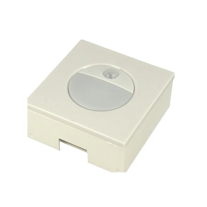 Faretto Luci Led Segnapasso Con Sensore Movimento 3W Bianco Neutro Quadrato Scatola Incasso 86X86 da Muro Incluso SKU-5570 - Image 4