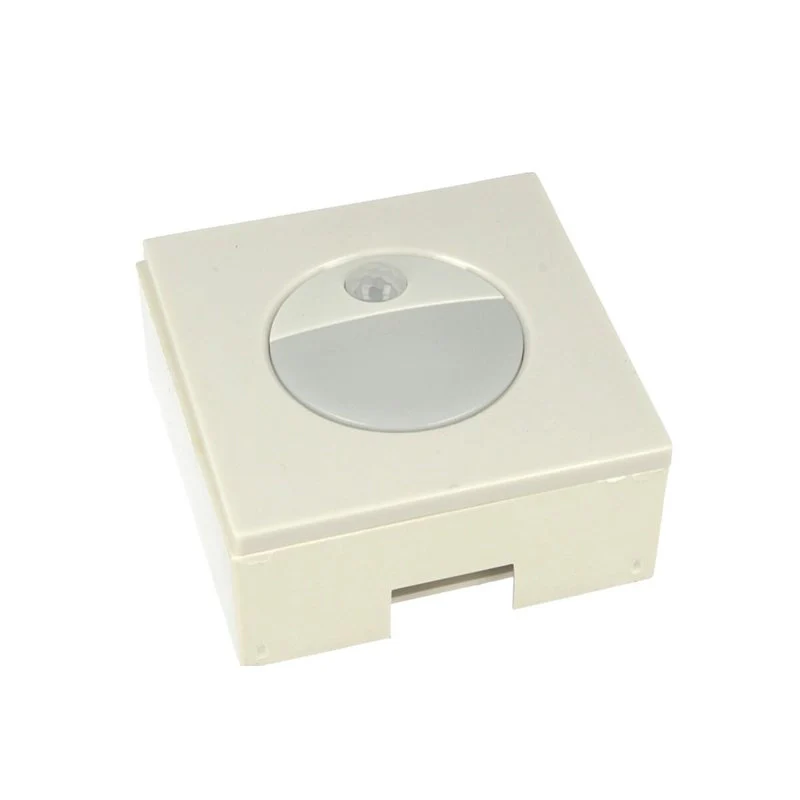 Faretto Luci Led Segnapasso Con Sensore Movimento 3W Bianco Neutro Quadrato Scatola Incasso 86X86 da Muro Incluso SKU-5570 - Image 5