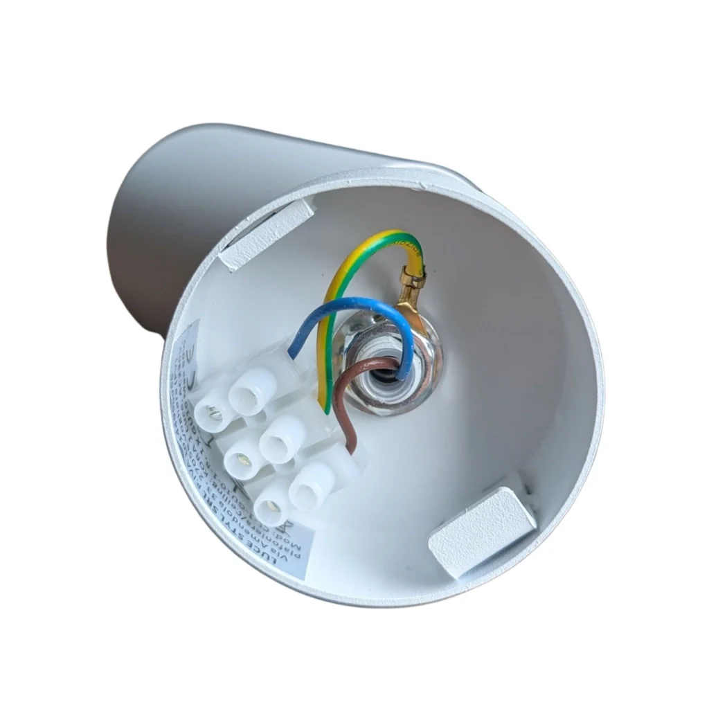 Faro Lampada Led Da Soffitto Parete GU10 Orientabile Colore Bianco - Image 3