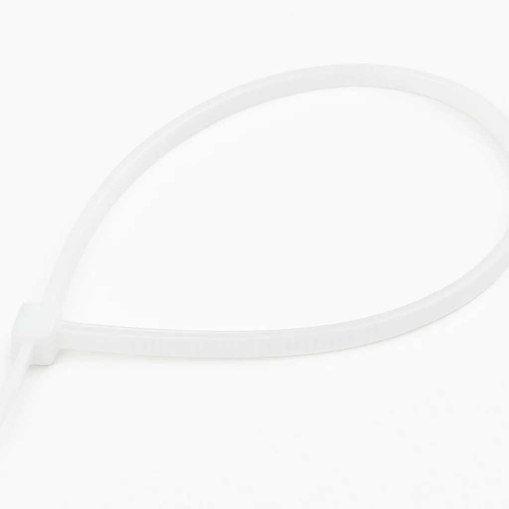 FASCETTA A STRAPPO PER CABLAGGIO mm 9,0 x 610 - bianco  - UNIKO