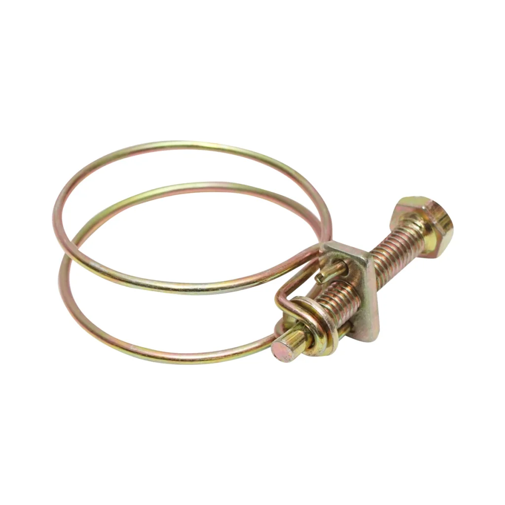 Fascetta stringicavo 35-40mm con vite M6x40mm per tubo flessibile Breckner Germany - Image 2