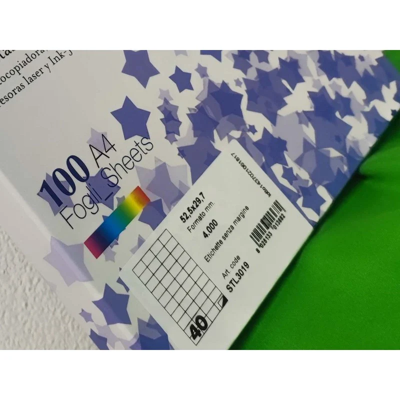 FBA Barcode Etichette Adesive 52,5X29,7mm 40 etichette per foglio Pacco da 100 Fogli - Image 5