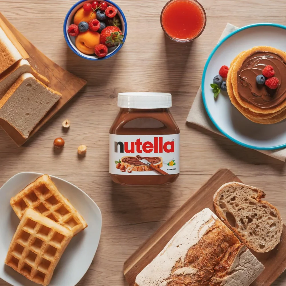 Ferrero nutella crema spalmabile alle nocciole e al cacao vasetto da 630 grammi - Image 4