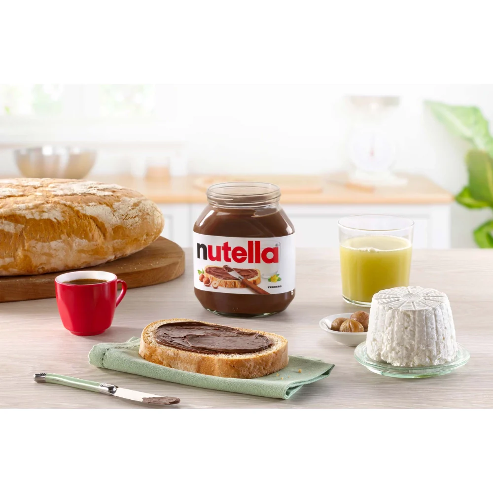 Ferrero nutella crema spalmabile alle nocciole e al cacao vasetto da 800 grammi - Image 3