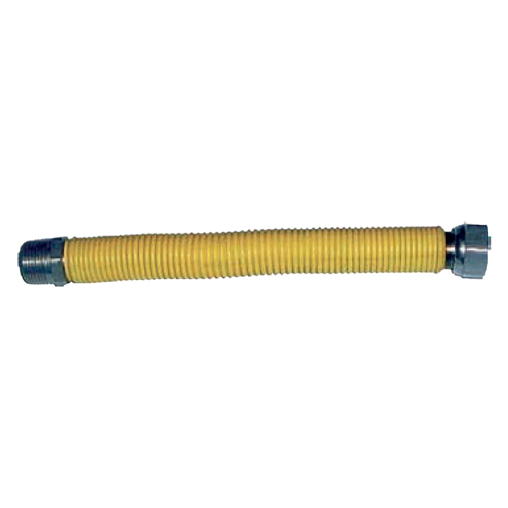 FLESSIBILE ESTENSIBILE RIVESTITO PER GAS MF 1/2' - da 100 a 200 mm - DN15
