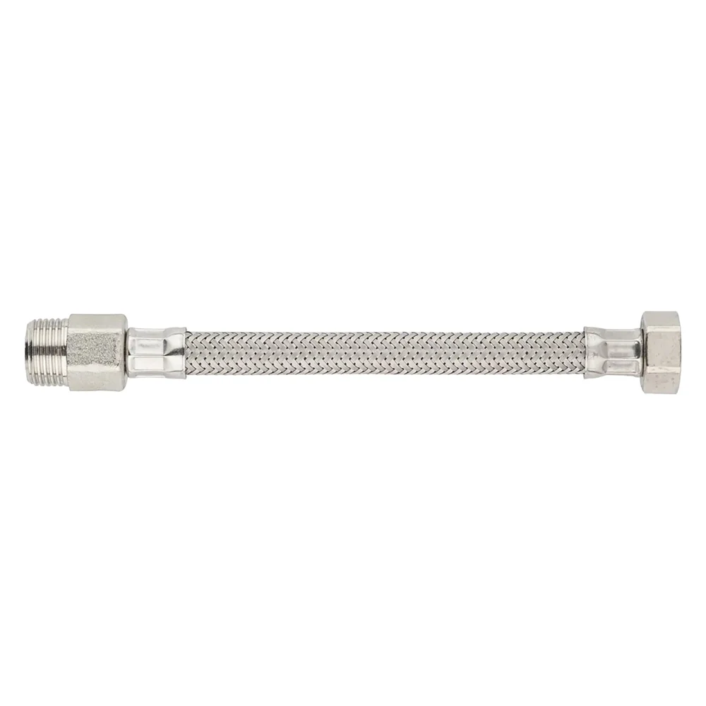 FLESSIBILE MASCHIO PROLUNGATO cm 50 - M 1/2 x 1/2 F- 5 pezzi