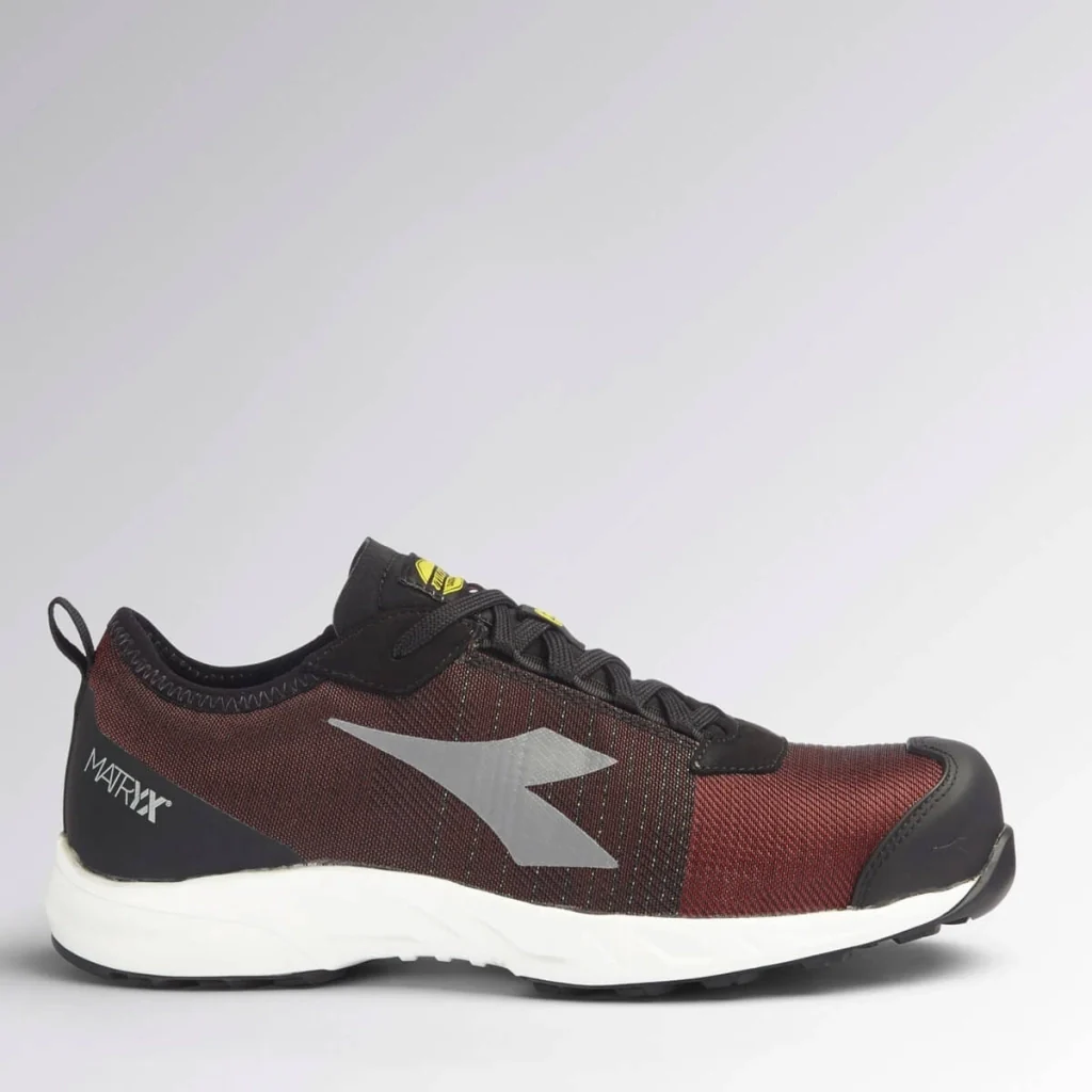 Fly Matrix Litebase Low Scarpa Bassa da Lavoro S1P HRO SRC ESD | Diadora Utility, Numero Rosso/45