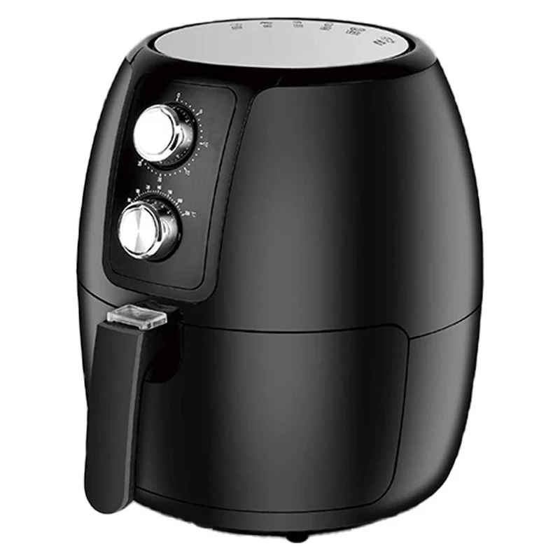 Friggitrice ad Aria 4.5L 1500W Temperatura Max 200gradi con Cestello Rimovibile Antiaderente con Timer 30min Acustico Nero - Image 4