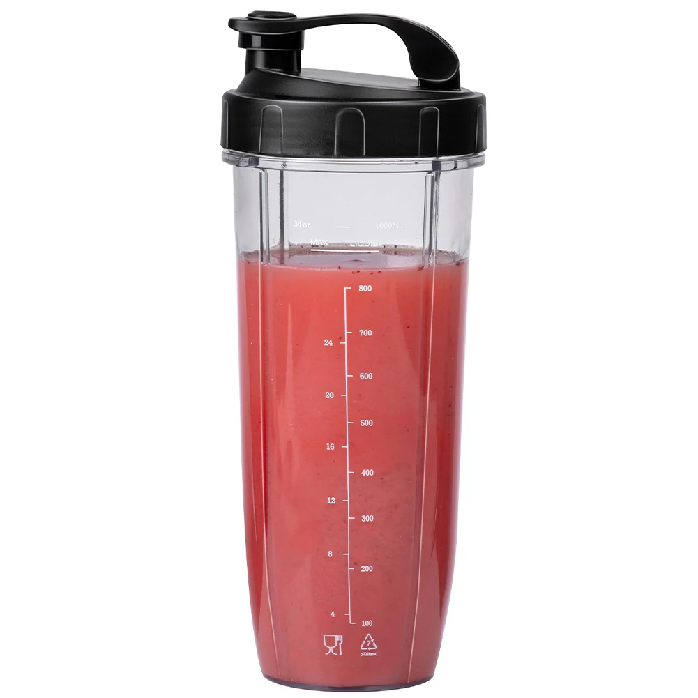 Frullatore Acciaio Inossidabile Smoothie Blender con Caraffa da Asporto 1200W - Image 6