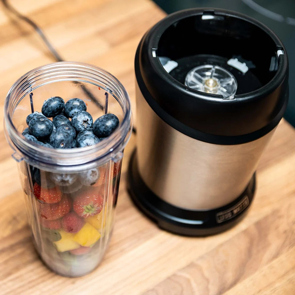 Frullatore Acciaio Inossidabile Smoothie Blender con Caraffa da Asporto 1200W - Image 9