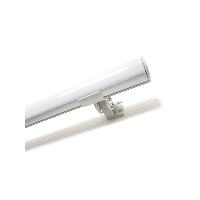 Gancio Supporto per Fissaggio Orientabile Regolabile in 9 Angolazioni per Muro Parete del Profilo Barra Alluminio Tondo BA6001 - Image 3