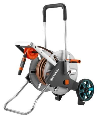 Gardena 18547-20 avvolgitubo da giardino Avvolgitubo multiposizione Manuale Nero, Acciaio inox - Image 8