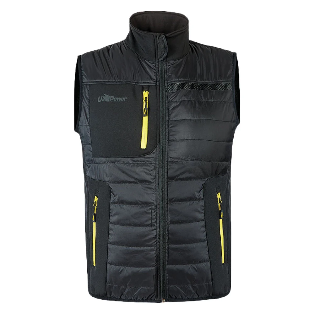 GILET 'WALL' taglia M - black carbon  - UPOWER