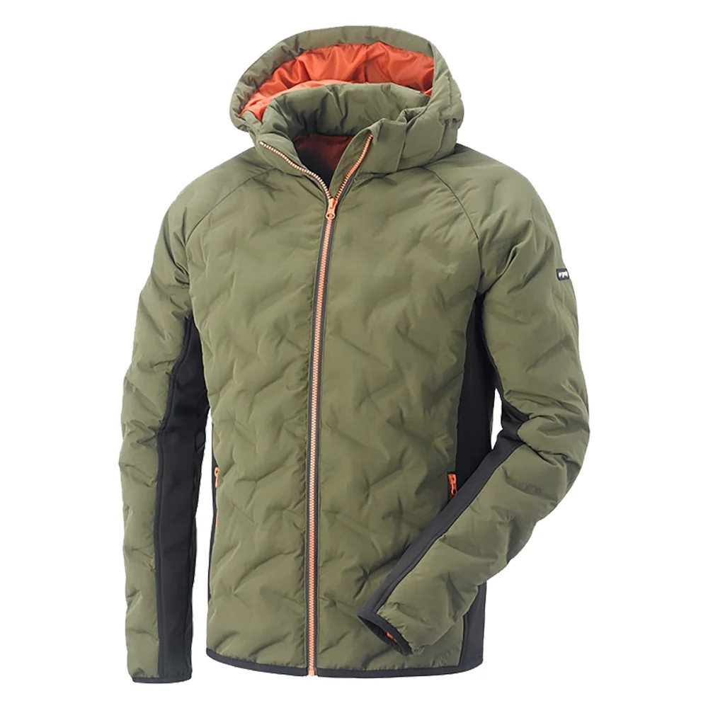 GIUBBINO 'DAKOTA' taglia XXXL - oliva/arancio  - NERI