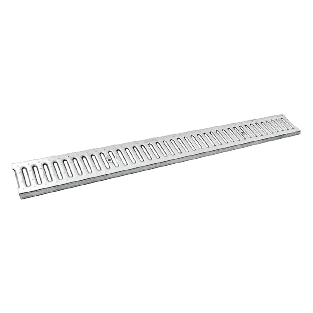GRIGLIA ZINCATA PER CANALETTA 'COMPACT' A15 - cm 100 x 10,2 x H. 1,3