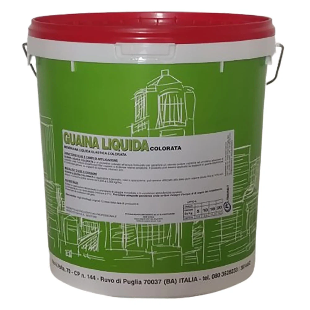 GUAINA LIQUIDA COLORATA kg. 1 - bianca- 4 pezzi  - VODICHEM