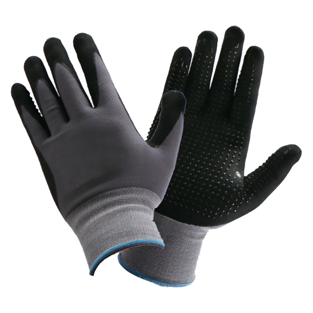 GUANTI NITRILE / NYLON Tg. 10 (XL)- 12 coppia  - GRIFON SAFETY