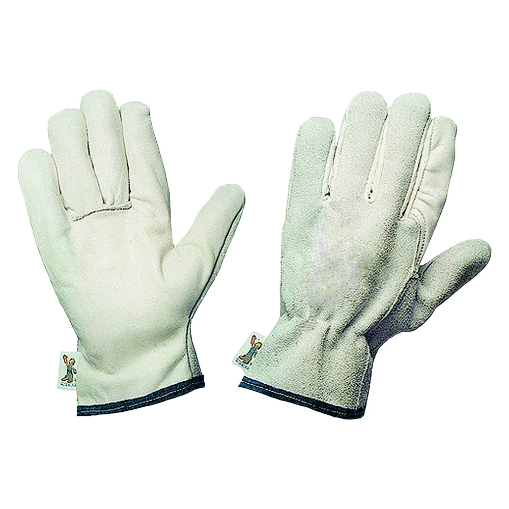 GUANTI PALMO PELLE DORSO CROSTA Tg. 9 (L)- 10 coppia