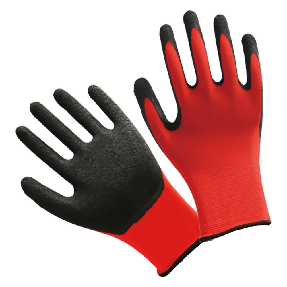 GUANTI POLIESTERE/LATTICE 13G Tg. 9 (L)- 12 coppia - GRIFON SAFETY