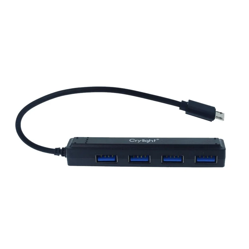 HUB USB 4 Porte Da Micro USB Cavo 15cm - Image 3