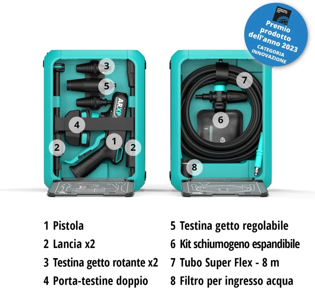 IDROPULITRICE ACQUA FREDDA 'ARXP BOX 5' 160 BAR 2700W ANNOVI REVERBERI - Image 4