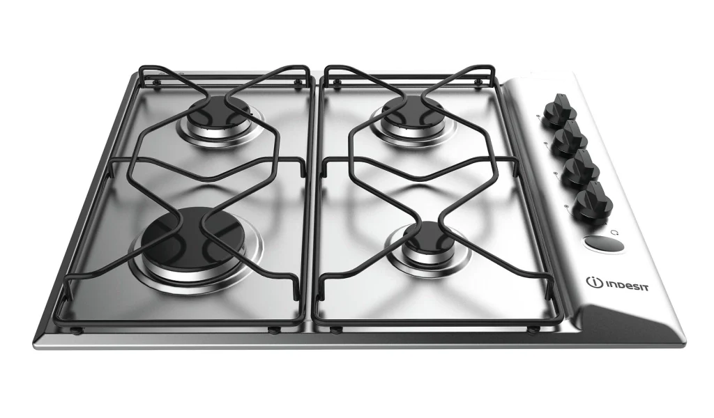 Indesit PAA 642 IX/I Acciaio inossidabile Da incasso 58 cm Gas 4 Fornello(i) - Image 2