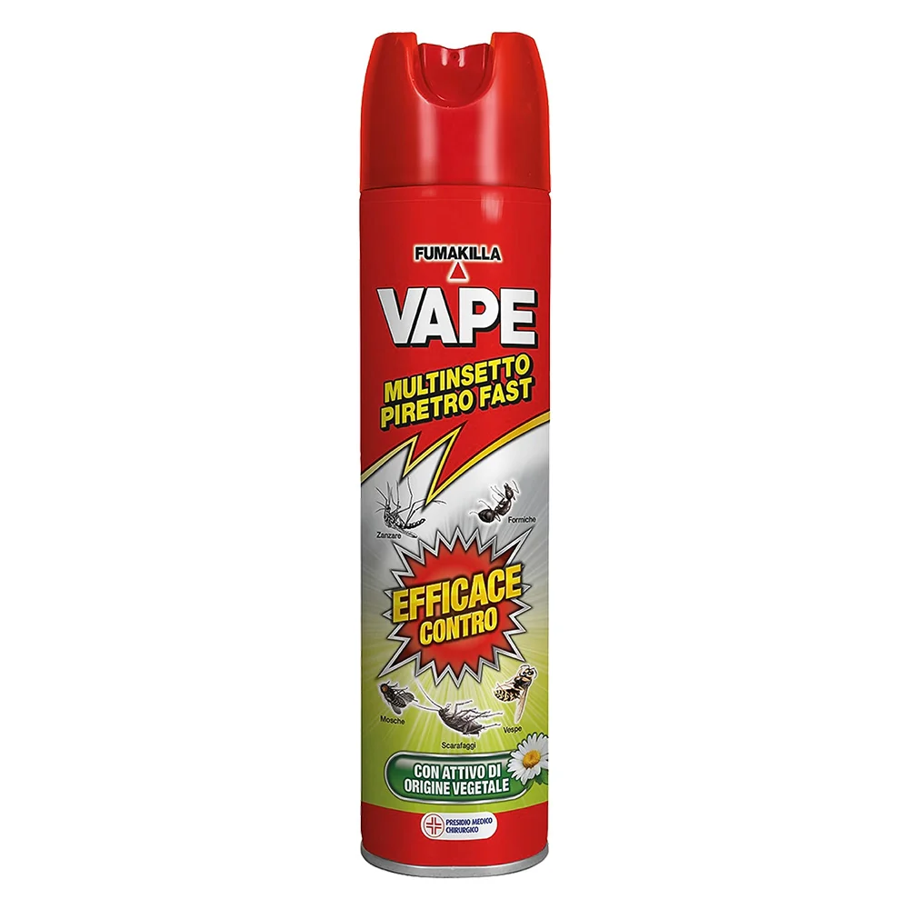 INSETTICIDA MULTINSETTO SPRAY 'EFFETTO KO' ml. 400  - VAPE