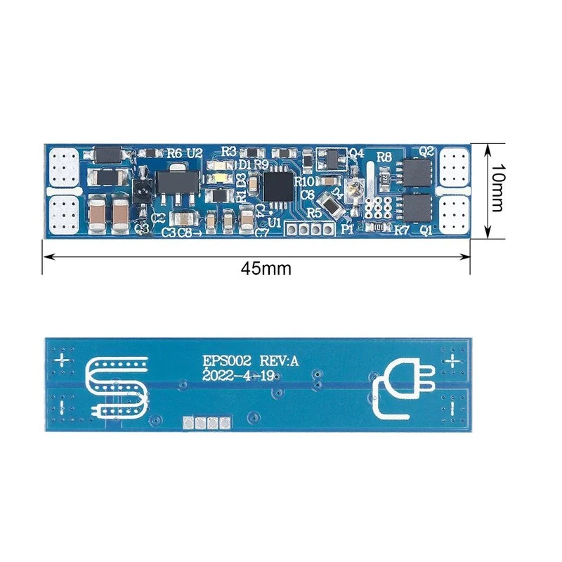 Interruttore Sensore Prossimità Con Dimmer e Memoria 12V 24V 6A Per Strip Led Profilo Alluminio - Image 6