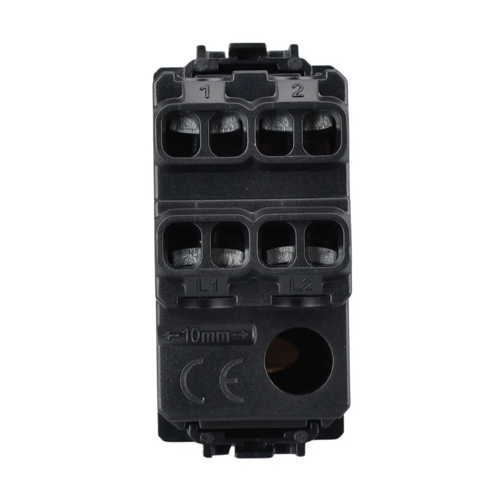 Invertitore 1P 16A 220V MBL Bianco 1M Compatibile Bticino Living Light BLB0901 - Image 3