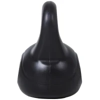 Kettlebell 12kg per Sport e Fitness con Base Piatta e Impugnatura, Kettlebell Pesi per Allenamento Home Gym Casa e Palestra, 27x21x31 cm, Nero - Image 7