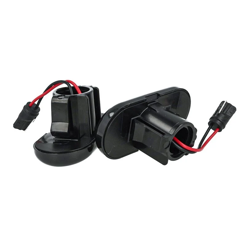 Kit Freccia Laterale a Led Side Marker Lente Nero Fume Luce Bianco Per Opel Vivaro Movano Nissan Interstar X70 OEM 7701047517 6030196E - Image 2