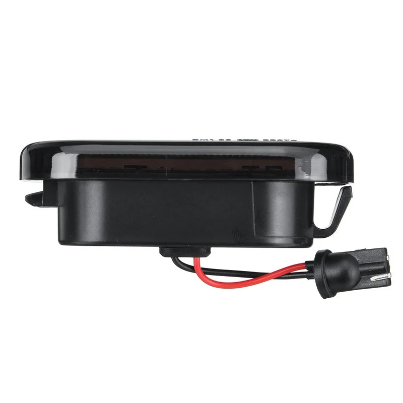 Kit Freccia Laterale a Led Side Marker Lente Nero Fume Luce Bianco Per  VW Golf 3 4 Passat Polo Sharan Seat Ibiza Skoda Octavia Ford C-Max Fiesta Focus - Image 2