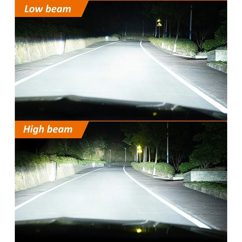 Kit Full Led Compatto HB3 9005 HB4 9006 12V 45W 8000 Lumen Canbus All In One IP65 Dissipazione a Ventola - Image 5