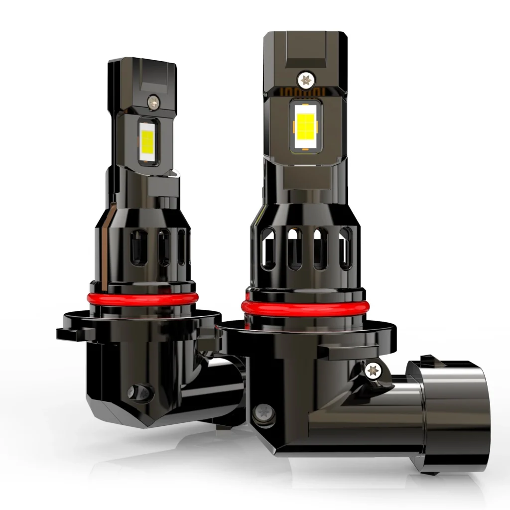 Kit Full Led Compatto HIR2 9012 12V 45W 8000 Lumen Canbus All In One IP65 Dissipazione a Ventola - Image 2